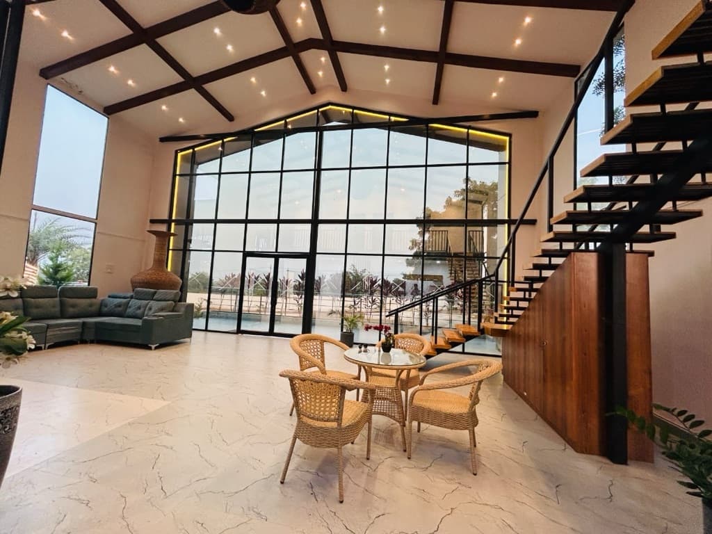 Glassway House, private farmhouse in Moinabad, Hyderabad – photo 9
