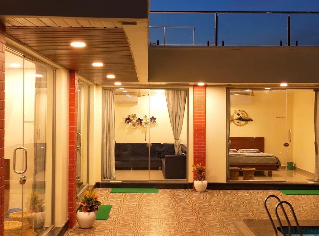 Cozy Lake Farmstay, private farmhouse in Ibrahimpatnam, Hyderabad – photo 3