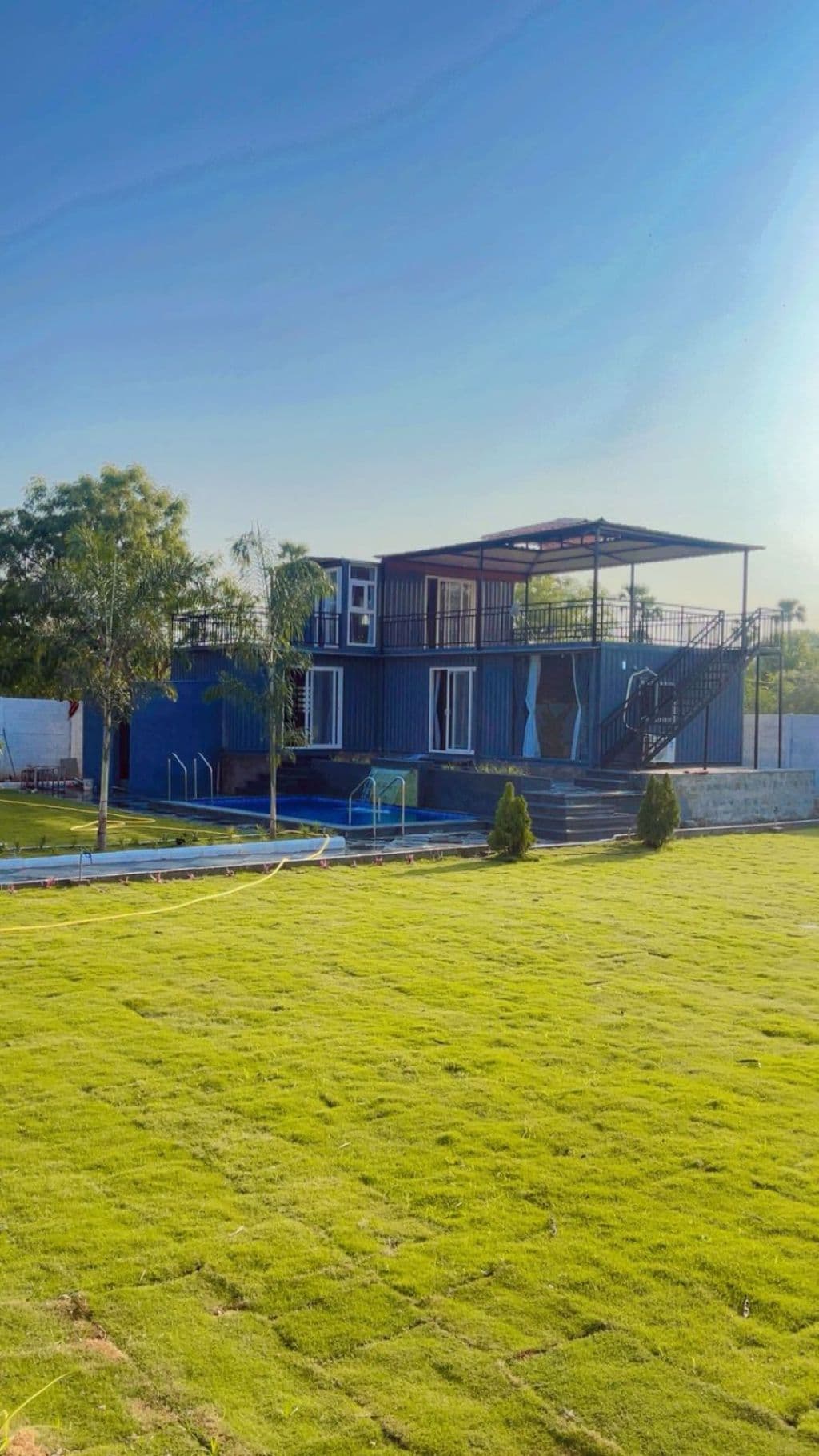Palm Horizon Farm, private farmhouse in Pedda Amberpet, Hyderabad