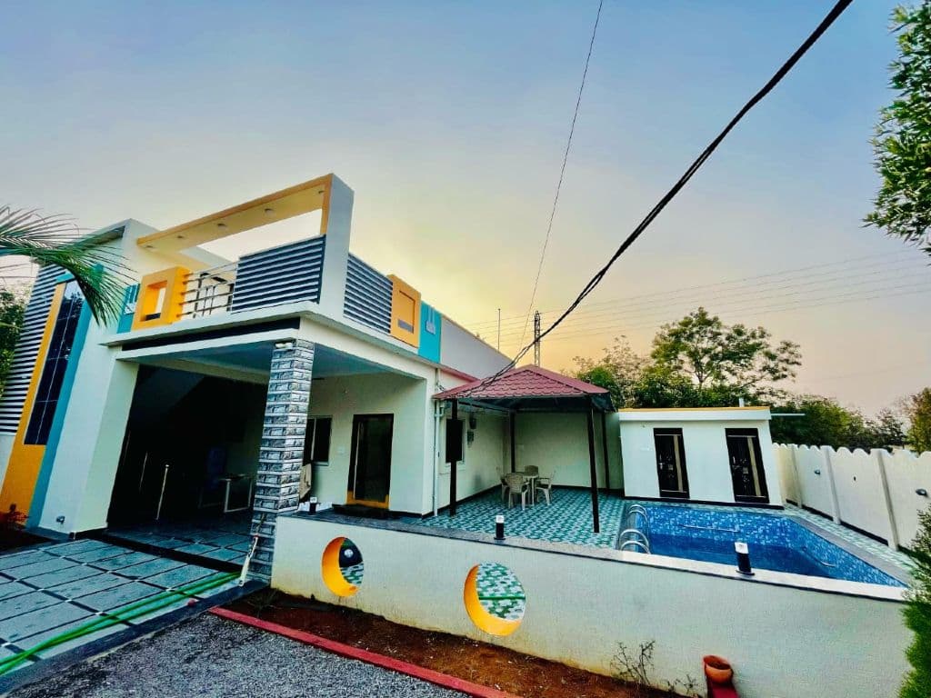 The Greenora villa, private farmhouse in Moinabad, Hyderabad