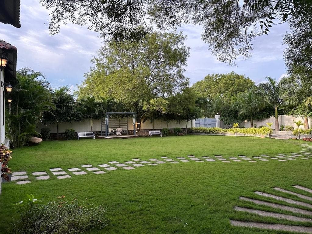 Bougainvillea Farm Stay, private farmhouse in Moinabad, Hyderabad – photo 10
