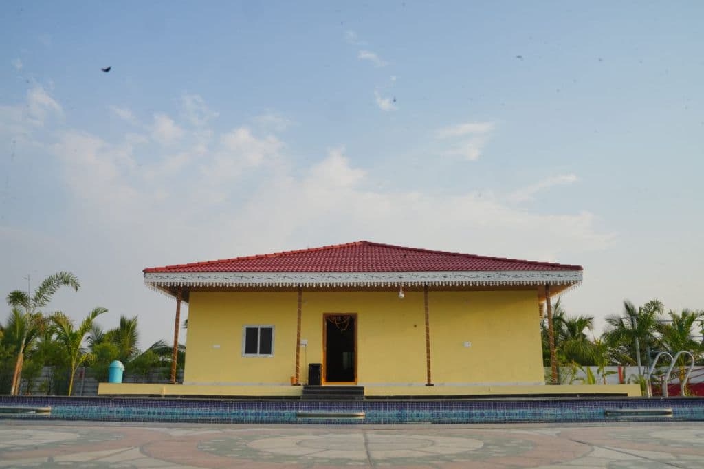 MK Greenwoods Resort, private farmhouse in Shamshabad, Hyderabad – photo 2