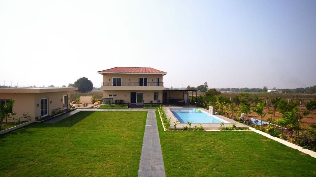 Aureva Farmstay, private farmhouse in Shamirpet, Hyderabad – photo 3