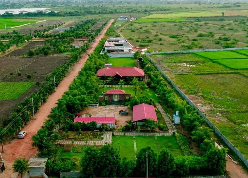 Pure Atmos Farms, private farmhouse in Maheshwaram, Hyderabad – photo 3
