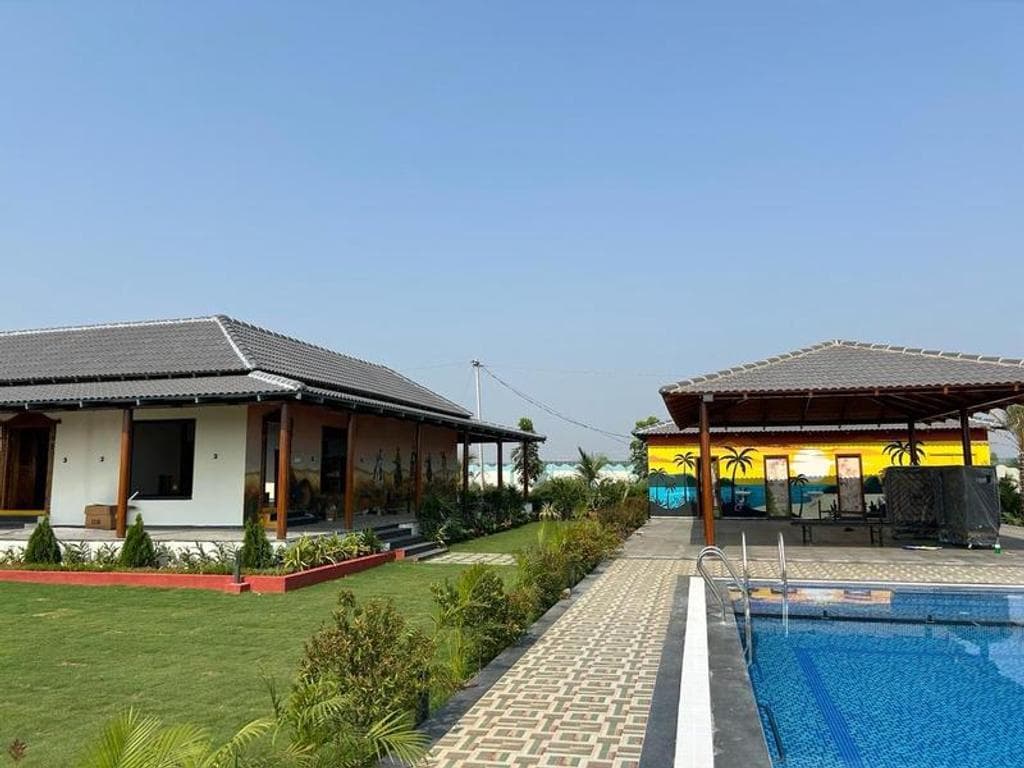 Bheem Nest Stay, private farmhouse in Moinabad, Hyderabad – photo 12