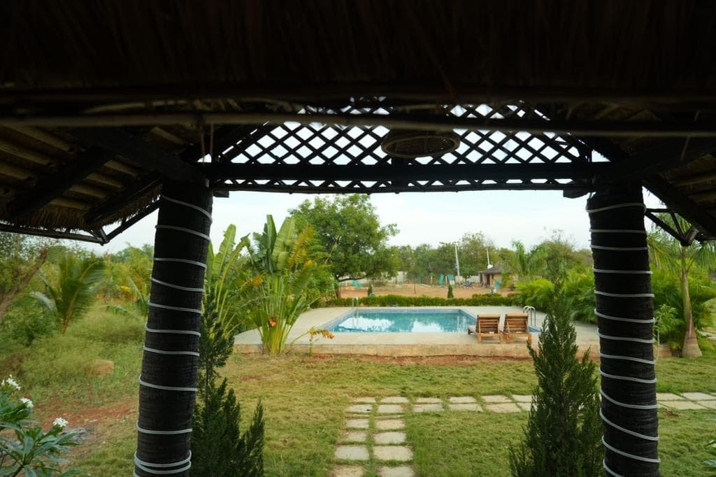 Wood Aura Farmhouse, private farmhouse in Chevella, Hyderabad – photo 6