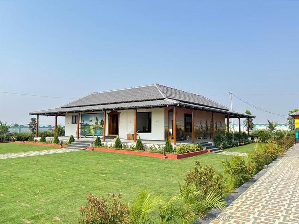 Bheem Nest Stay, private farmhouse in Moinabad, Hyderabad