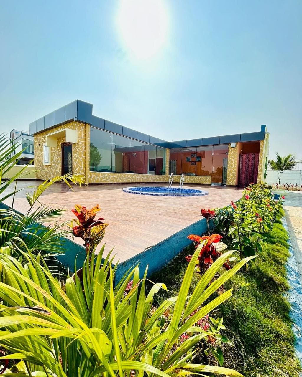 Riztik Villa, private farmhouse in Moinabad, Hyderabad