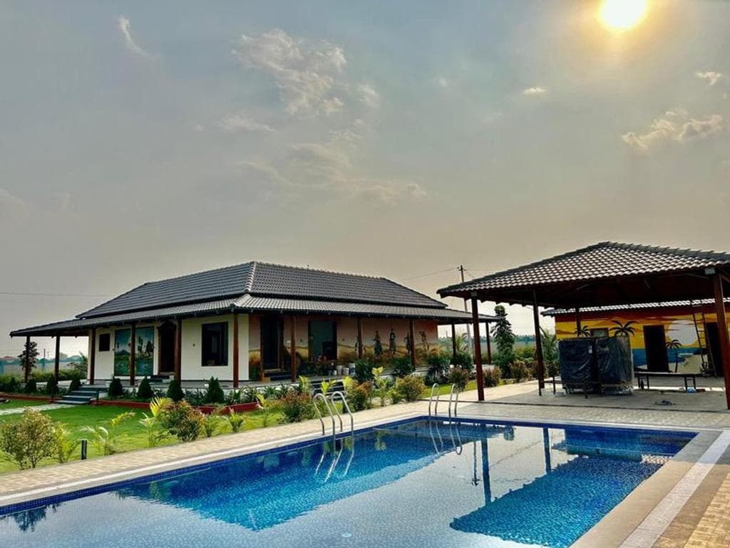 Bheem Nest Stay, private farmhouse in Moinabad, Hyderabad – photo 8