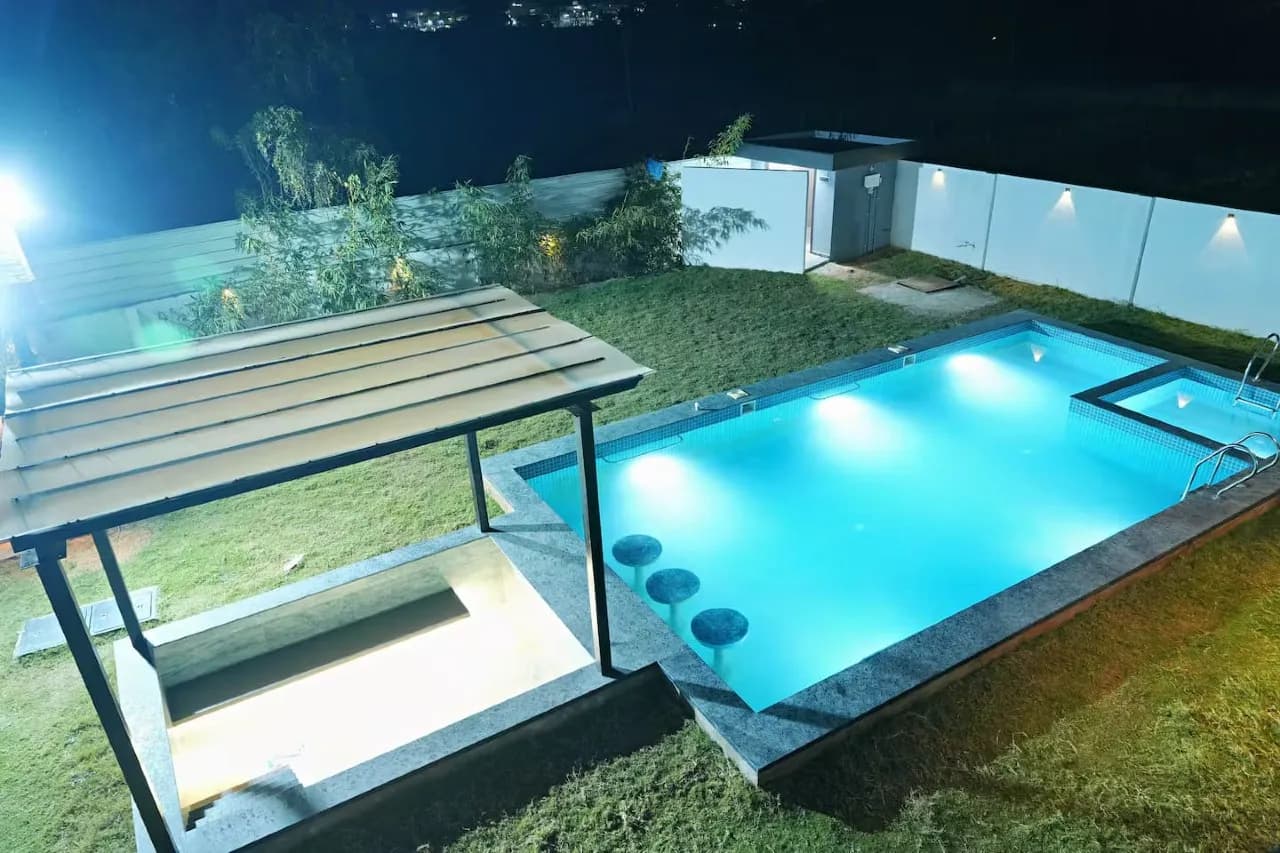 Joy Retreat, private farmhouse in Moinabad, Hyderabad – photo 9