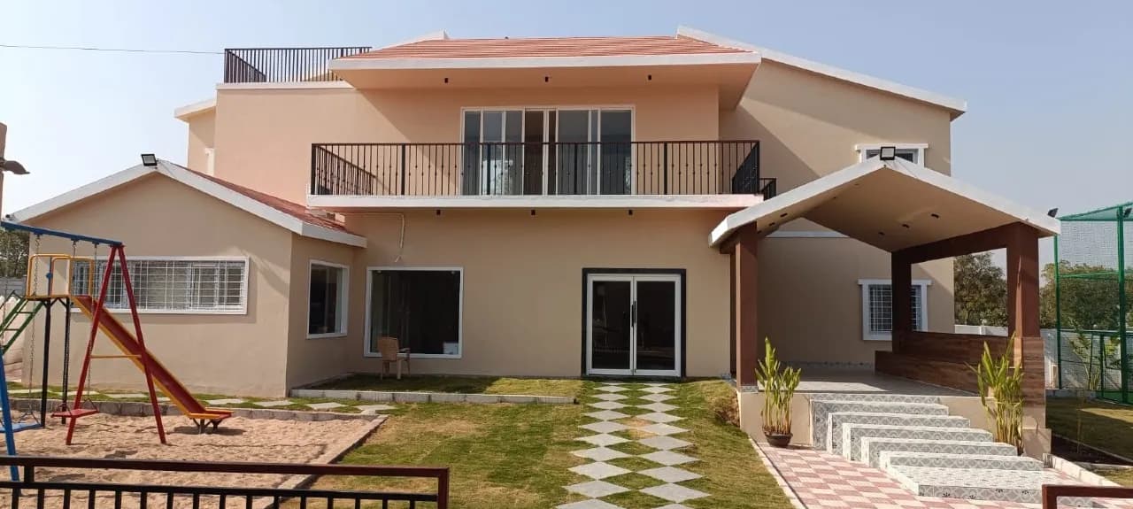 Aura villa with Box Cricket, private farmhouse in Moinabad, Hyderabad – photo 2