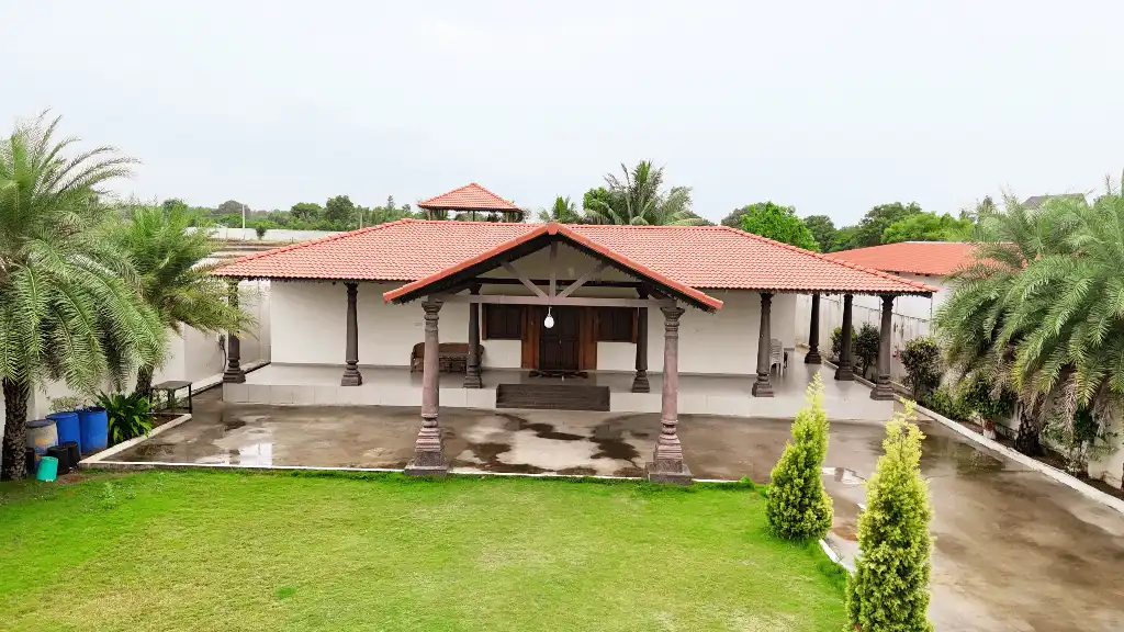 Vedika Resort, private farmhouse in Moinabad, Hyderabad