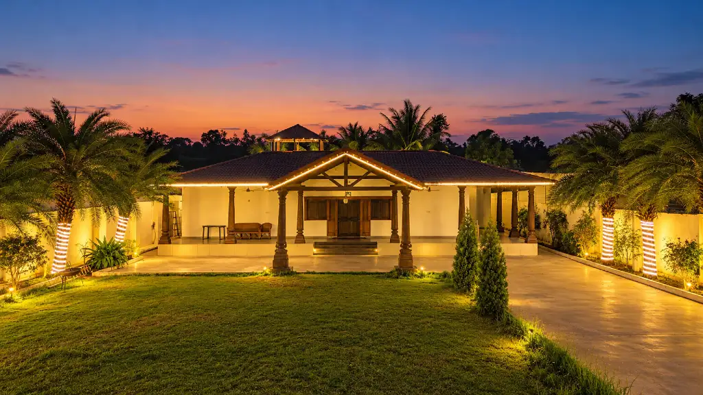Vedika Resort, private farmhouse in Moinabad, Hyderabad
