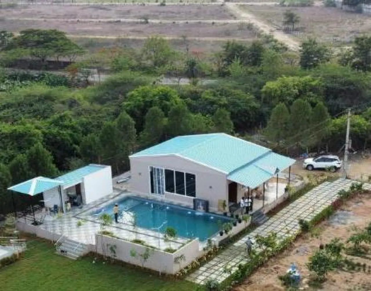 Cheriz Farm stay, private farmhouse in Medchal, Hyderabad